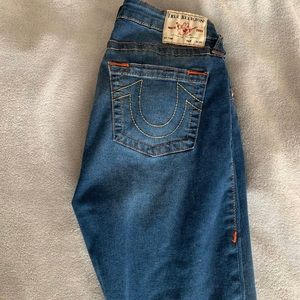 Mid rise skinny true religion jeans